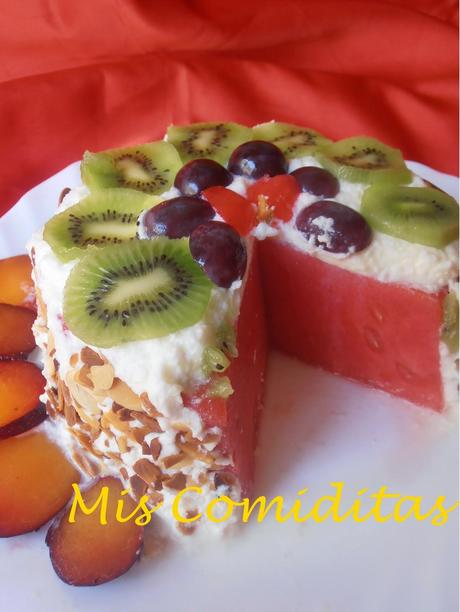 TARTA DE SANDÍA