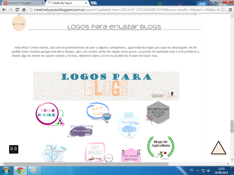 Me enamore de este blog: Creatively Yeya´s