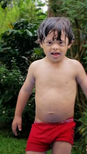 Piscina en un día frío