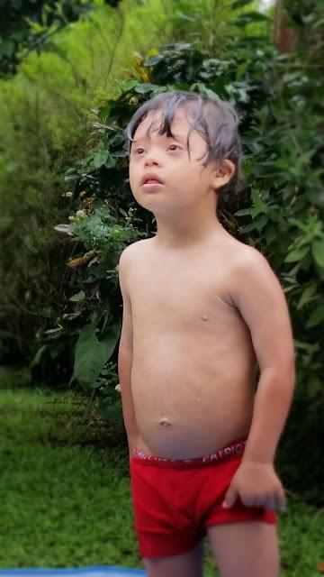 Piscina en un día frío