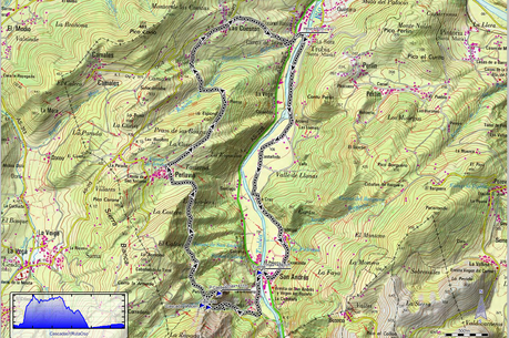 Ruta por el Concejo de Oviedo: Cascadas Guanga, Peña Castiello (396 m.) y Ruta del Oso