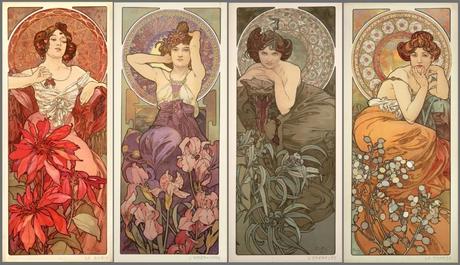 Serie de Alphonse Mucha