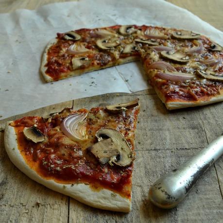 PIZZA PICANTE DE CHAMPIÑONES