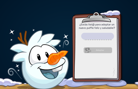 puffle olaf adopcion