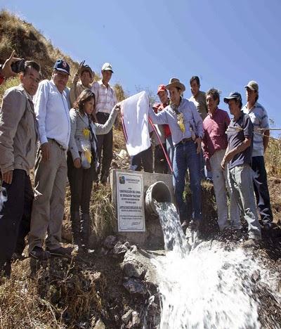 A más de 3,500 m.s.n.m: GORE LIMA INAUGURA CONSTRUCCIÓN DEL CANAL IRRIGACIÓN  “SALTANA” DE CANTA…