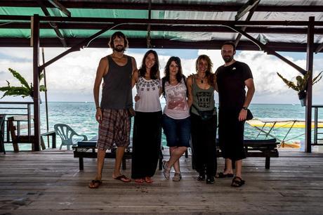 Foto de grupo en Mabul