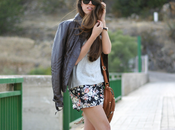 Flowery shorts