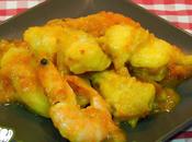 Guisado rape langostinos receta fácil