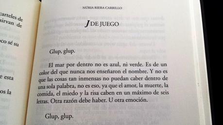 Una ola con sabor a pez. Núria Riera Carrillo