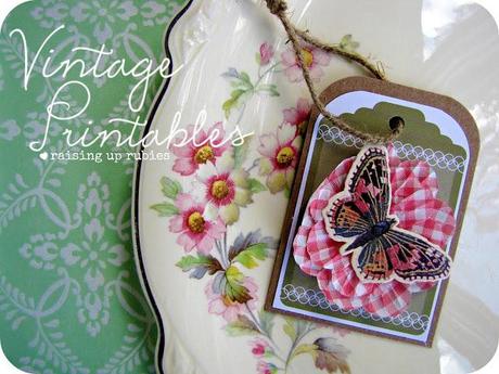Freebies - Vintage Tags