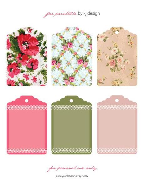 Freebies - Vintage Tags