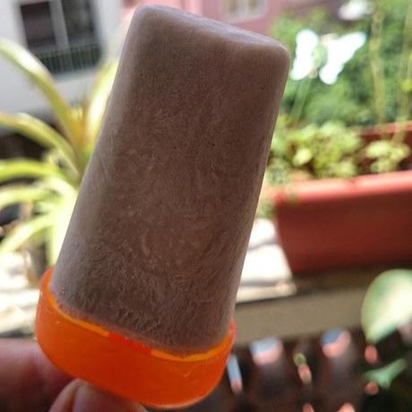 Helado vegano de leche de coco y cacao