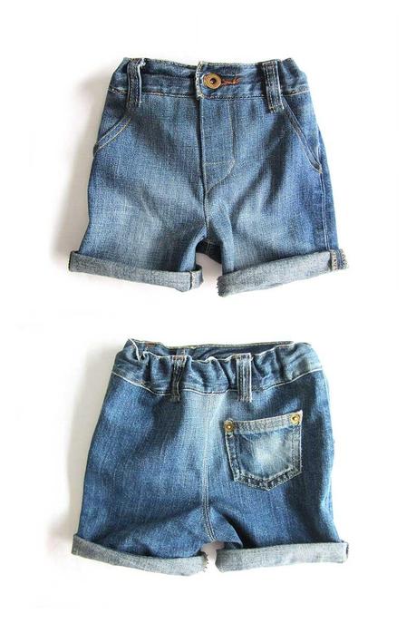 vaquero bebe DIY 8 Pantalón vaquero de bebé de un vaquero viejo