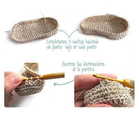 patucos bebe DIY 2 Cómo hacer unos patucos de crochet tipo merceditas para Bebé 