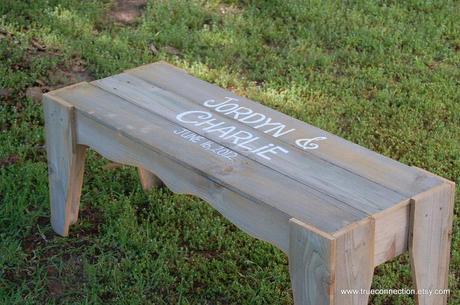 Bancos de madera como libros de firmas colores-de-boda-libro-firmas-banco-madera-2