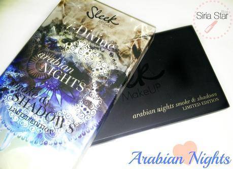 Sleek: Paleta Arabian Nights