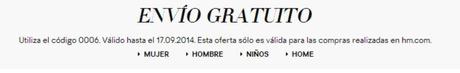 H&M online, mis primeras impresiones