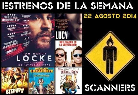 Estrenos de la Semana 22 de Agosto de 2014 por el Podcast Scanners