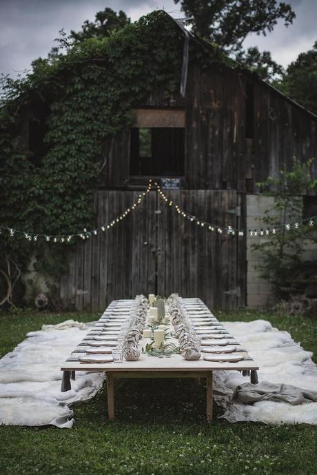 Cena de verano entre amigos