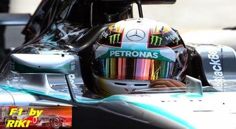 PRUEBAS LIBRES 2 DEL GP DE BELGICA 2014 - HAMILTON LIDERA