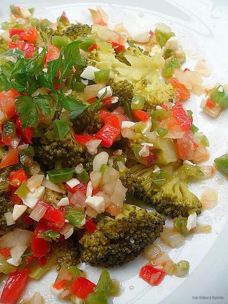 Brécol en vinagreta