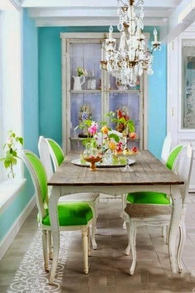 Decorar con colores flúor