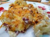 Coliflor bechamel gratinada