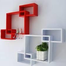 Decorar con repisas flotantes