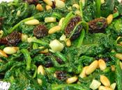 Cómo hacer espinacas salteadas Catalana