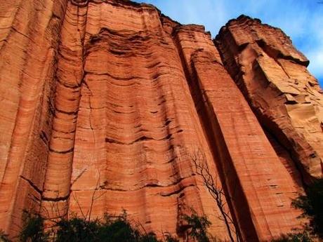 Los paredones de Talampaya. La Rioja. Argentina