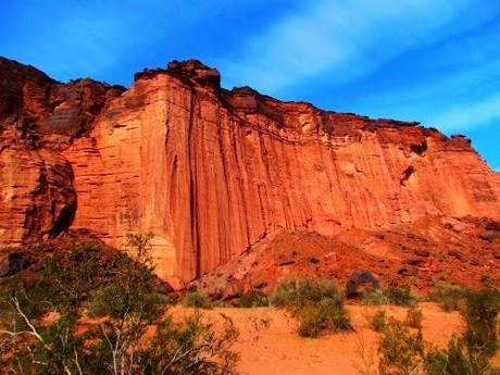 Los paredones de Talampaya. La Rioja. Argentina