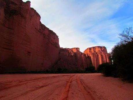 Los paredones de Talampaya. La Rioja. Argentina