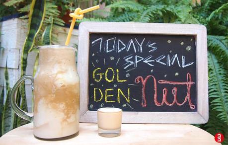 Today’s special: Golden Nut{White Smoothie} Golden Nut by la Coquette