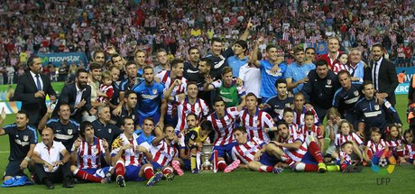 Atlético de Madrid es el supercampeón de España