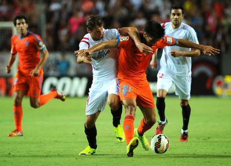 Valencia CF-el primer partido de liga BBVA 2014/15  ante el Sevilla queda en tablas.