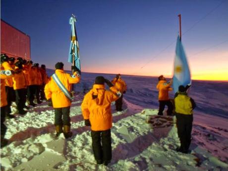 17 DE AGOSTO EN LA BASE BELGRANO II