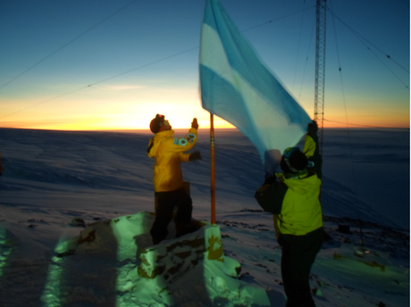 17 DE AGOSTO EN LA BASE BELGRANO II