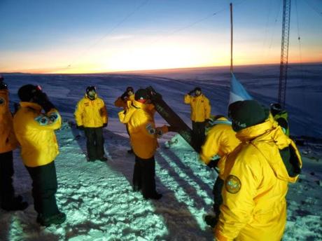 17 DE AGOSTO EN LA BASE BELGRANO II