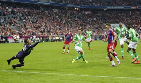 Bayern Múnich empezó ganando pero sufriendo ante Wolfsburgo