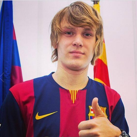 La nueva perla del FC Barcelona, Halilovic.  Liga Adelante La Liga Adelante abre el telón halilovic
