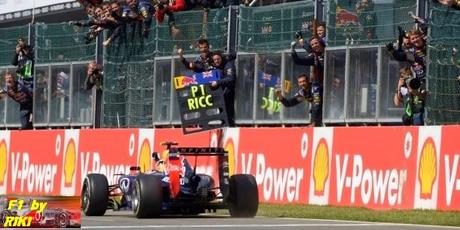RICCIARDO SE MUESTRA EMOCIONADO CON SU TERCER TRIUNFO