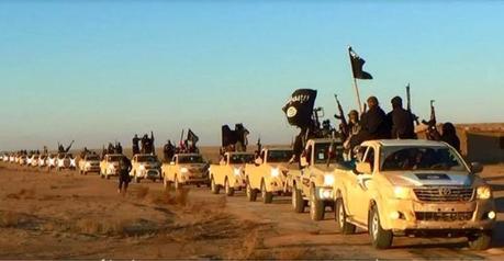 ISIS-truck-convoy-Anbar-Province