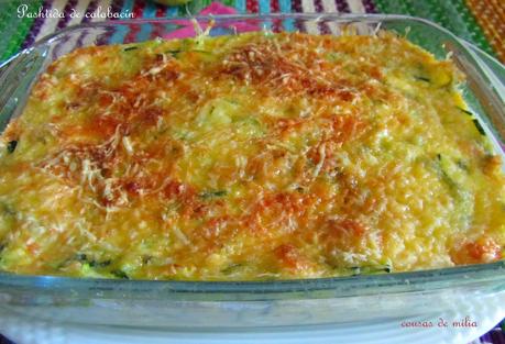 Pashtida de calabacín