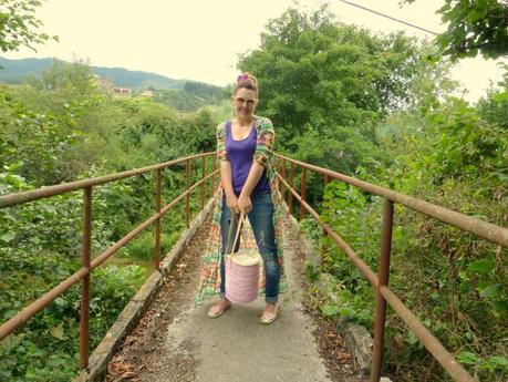 Kimono tie dye y capazo rosa (6)