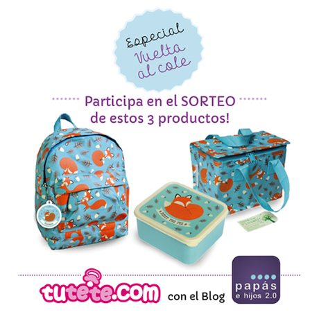 Premio sorteo Vuelta a la guardería con Tutete.com