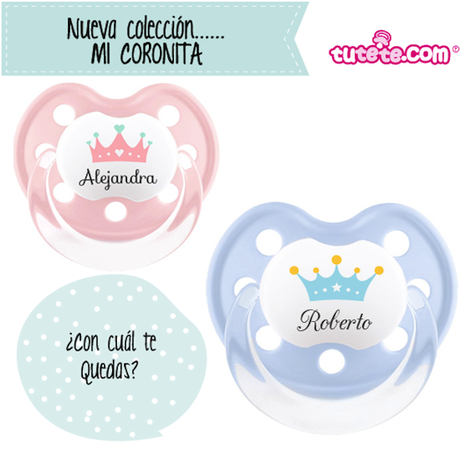 Chupetes personalizado coronita