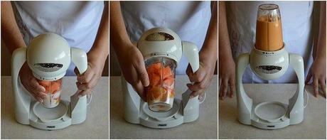 SMOOTHIE de Melocotón y Melón de Cantaloup #SmoothieAndaluz SMOOTHIE PASO A PASO