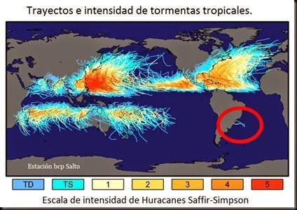 El sorprendente e insólito Ciclón Catarina