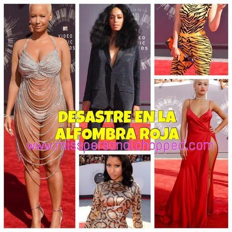 DESASTRE EN LA ALFOMBRA ROJA: VMA 2014 ¿Qué te has puesto?