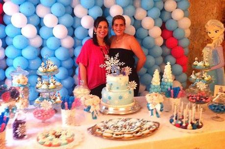 Cumpleaños de Frozen y cómo hacer cupcakes de Olaf